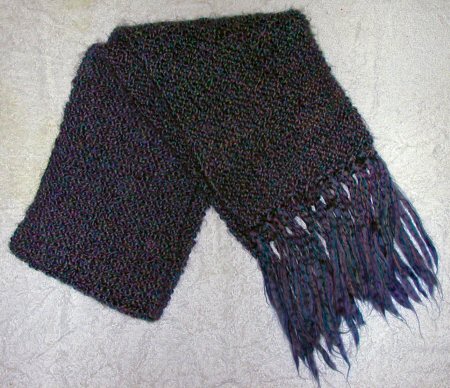 Steph's Homespun Scarf