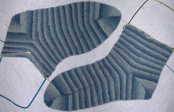 My Shaded Blues Regia Socks