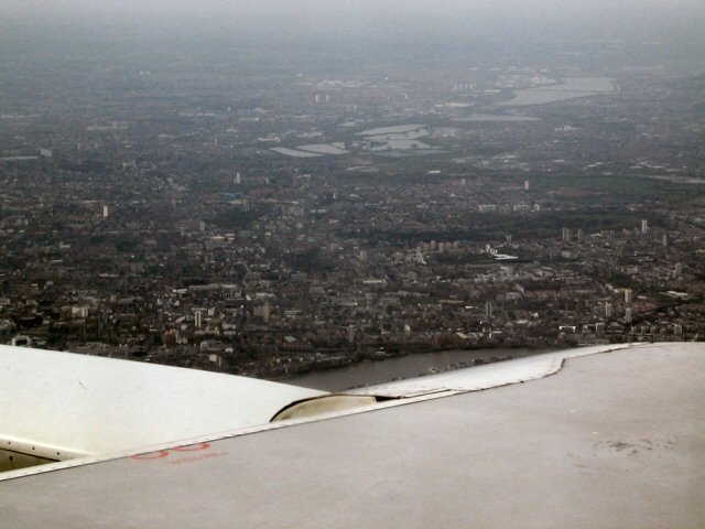 Athens To London By Air