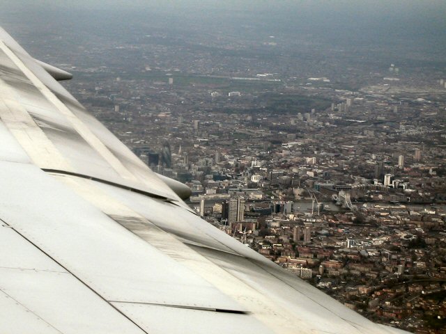 Athens To London By Air