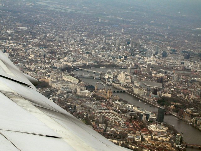 Athens To London By Air