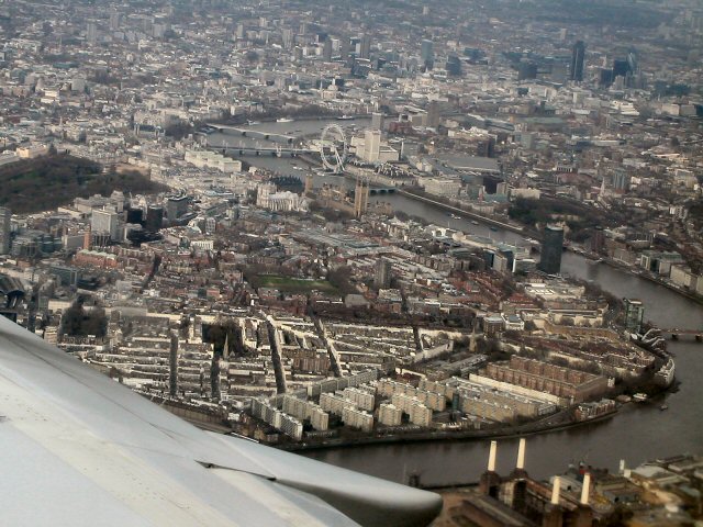 Athens To London By Air
