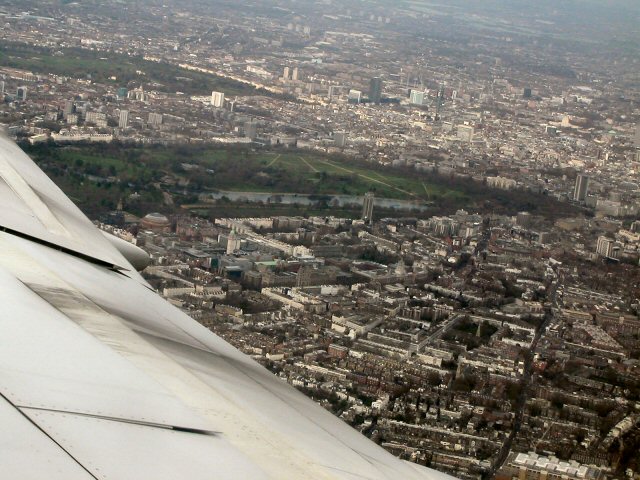 Athens To London By Air