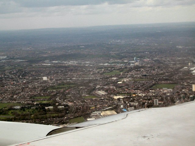 Athens To London By Air